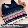 5er Set Mädchen Bustier - Sport Mikrofaser - Bunt Breite Produktbild-Vorschau 2
