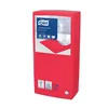 Cocktailservietten Advanced 24x24cm 1/4 Falz 2-lagig rot Produktbild-Vorschau 1