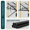 VOUNOT® Wäscheständer Turm 4 Ebenen Turmwäscheständer Produktbild-Vorschau 6