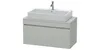 Konsolenunterschrank DURASTYLE 512x1000x478mm graphit matt Produktbild-Vorschau 3