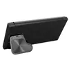 A black phone case with a kickstand is shown from the side. Produktbild-Vorschau