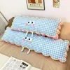 Längskissen 110 cm – Gestreiftes Kuschelkissen und Produktbild-Vorschau 2