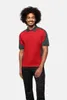 HAKRO Poloshirt Contrast Mikralinar® 839, rot/anthrazit, Produktbild-Vorschau 6