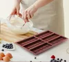 4 Stück,Schokoladenform Silikon Schokoladentafel Form Produktbild-Vorschau 6