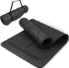 deluxe4home® Yogamatte Gymnastikmatte Schwarz I e NBR Produktbild-Vorschau 1