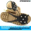 STEIGEISEN Anti-Rutsch Schuh Spikes Eiskrallen Schuhkrallen Produktbild-Vorschau 2