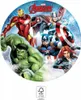 AVENGERS Marvel Geburtstagsteller 23cm 8St. Produktbild-Vorschau 3