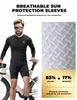 ROCKBROS Maglia da ciclismo a manica lunga da uomo leggera Anteprima dell’immagine prodotto 2