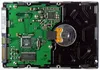 The image shows the internal components of a hard disk drive, specifically the circuit board and motor. Produktbild-Vorschau