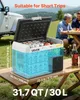 Glacière à compresseur VEVOR 30 L, glacière portable pour Voir les images du produit 2