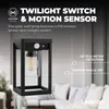 Ledvion applique solaire LED Schwarz, Rechteck avec Voir les images du produit 4
