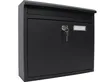 HI Briefkasten Schwarz 36 x 12 x 32 cm Produktbild-Vorschau 8