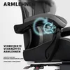 Gaming Stuhl Ergonomisch Verstellbar Kunstleder Bürostuhl Produktbild-Vorschau 3