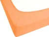BELIANI Napínací prostěradlo oranžové 200 x 200 cm Náhled obrázku produktu 5
