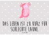 Mr. & Mrs. Panda tafel Axolotl Glücklich DIN A4 - Grau Produktbild-Vorschau 1