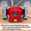 HECHT 1723 Doppelschleifer | ⌀ 200 mm Grob-/ Produktbild-Vorschau 5