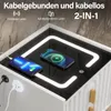 OYAJIA Nachttisch Nachttisch mit LED-Beleuchtung, Produktbild-Vorschau 8