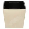 Blumenkübel Blumentopf Pflanzkübel Beton Effekt  Creme Produktbild-Vorschau 4