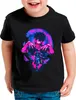 style3 Blue Dabi Kinder T-Shirt superhero japan acade mia Produktbild-Vorschau 1