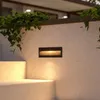 Lucande LED-Wandeinbauleuchte Loya, 23 x 8 cm, grau, IP54 Produktbild-Vorschau 2