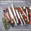 Messerset  Holzblock  14-teiliges Küchenmesser-Set Produktbild-Vorschau 3