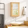 COSTWAY Armadio a specchio per bagno, armadio a muro con Anteprima dell’immagine prodotto 2