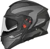 SMK GULLWING SONIC Klapphelm 4XL in grau/schwarz Produktbild-Vorschau 3