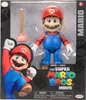 The image shows a boxed action figure of Mario from The Super Mario Bros. Movie. Anteprima dell’immagine prodotto