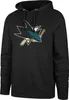 San Jose Sharks NHL Imprint Burnside Pullover Hoodie Jet Produktbild-Vorschau 2
