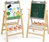 GOPLUS Staffelei, Kindertafel, Doppelseitige Faltbare Produktbild-Vorschau 1