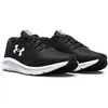 A pair of black Under Armour running shoes with white soles and white logos. Produktbild-Vorschau