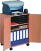 DURABLE Mobiletto multifunzione 74/53 con ante, Marrone, Anteprima dell’immagine prodotto 6