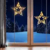 Rieten ster, warm wit verlicht met timer - 35 cm - Productafbeelding-voorbeeld 7