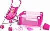 Puppenbett, Buggy, Puppe mit Zubehör. 91857 Produktbild-Vorschau 1