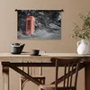 MuchoWow® Wandteppich Wandbehang Schwarz-Weiß-Foto einer Produktbild-Vorschau 6