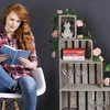 relaxdays Shabby drevená súprava debien sivá Náhľad obrázku produktu 9