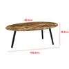 Mesa de centro Viborg, 109,5 x 59,5 x 39,5 cm. Mesa Vista previa de la imagen del producto 2