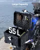 SucceBuy Motorrad-Topcase,55l,universelle Heckbox aus Produktbild-Vorschau 3