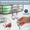 bremermann Panier de douche avec crochet pour montage Voir les images du produit 4