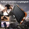 Solar Powerbank 10000mAh mit USB-C, LED Taschenlampe & Produktbild-Vorschau 6