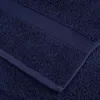 vidaXL 8 tlg. Premium-Handtuch-Set SOLUND Marineblau 600 Produktbild-Vorschau 4