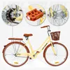 Bicicletta da città donna 28 pollici VOLTOURI Retro cestino Anteprima dell’immagine prodotto 7