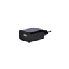 A black USB charger adapter is shown against a white background. Náhľad obrázku produktu