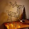 2.03 renne LED nere - 45 cm / 120 LED - decorazione Anteprima dell’immagine prodotto 5