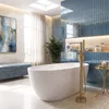 Rea Vloeren Badmengkraan Logan Brush Gold Productafbeelding-voorbeeld 7