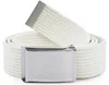 Ceinture pour homme Ladeheid en tissu P10 (écru-argent, 120 Voir les images du produit 1