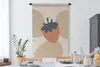 MuchoWow® Wandteppich Wandbehang Obst - Pastell - Erdbeere Produktbild-Vorschau 3