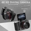 ZELURXX 4K WiFi Vlog Digitale Camera, 1080p, AF-lens, Productafbeelding-voorbeeld 2
