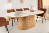 riess-ambiente Ovaler Esstisch UNIQUE 200cm weiß braun Produktbild-Vorschau 6