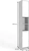 Vicco Szafka łazienkowa Kiko, 30 x 190 cm, Beton/Biały Podgląd zdjęcia produktu 3